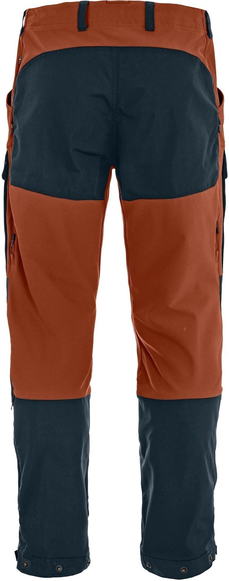 Keb Trousers, Long - Mens - dark grey / buckwheat brown 1