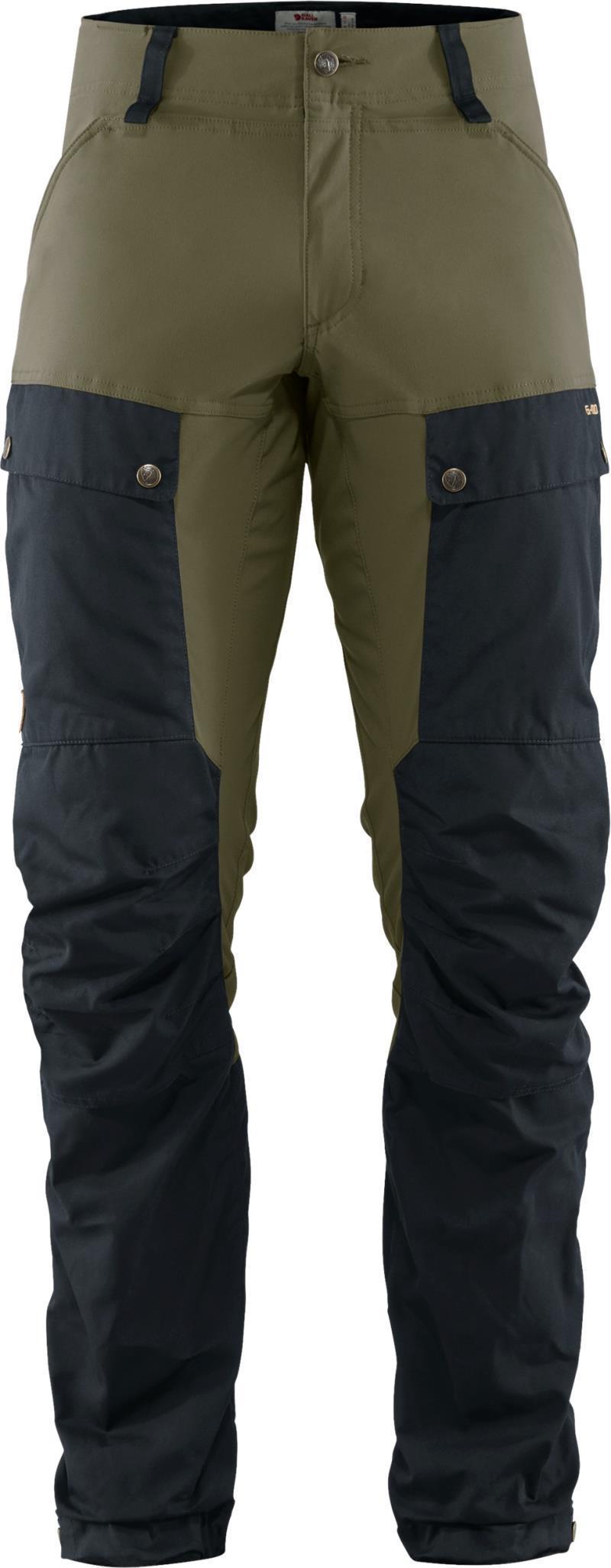 Keb Trousers, Reg - Mens - Dark Navy / Light Olive 1
