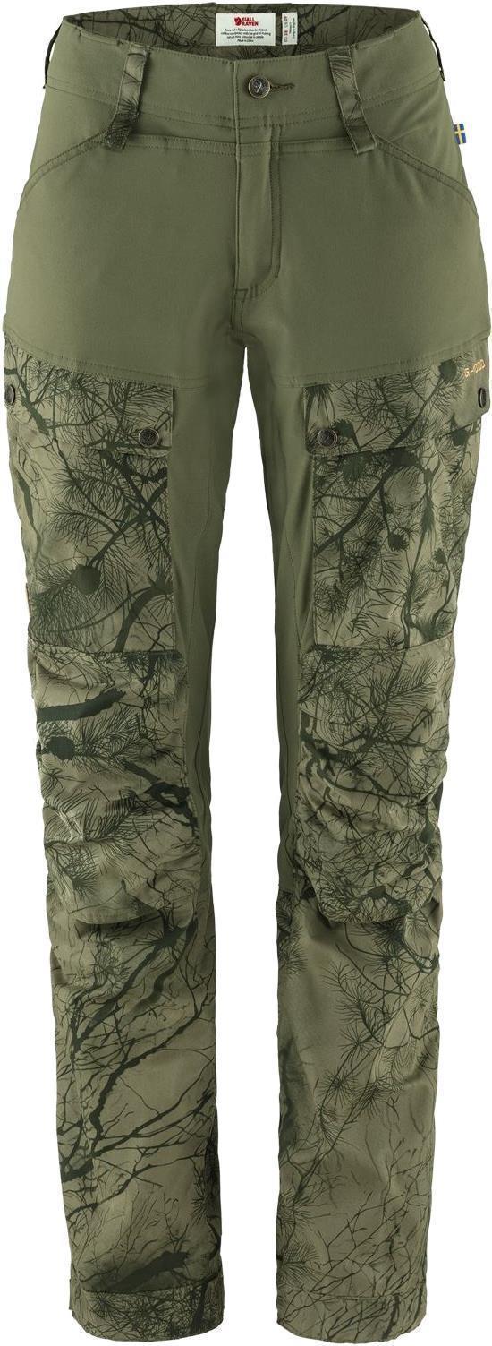 Keb Trousers, Reg - Womens - Green Camo / Laurel Green 1