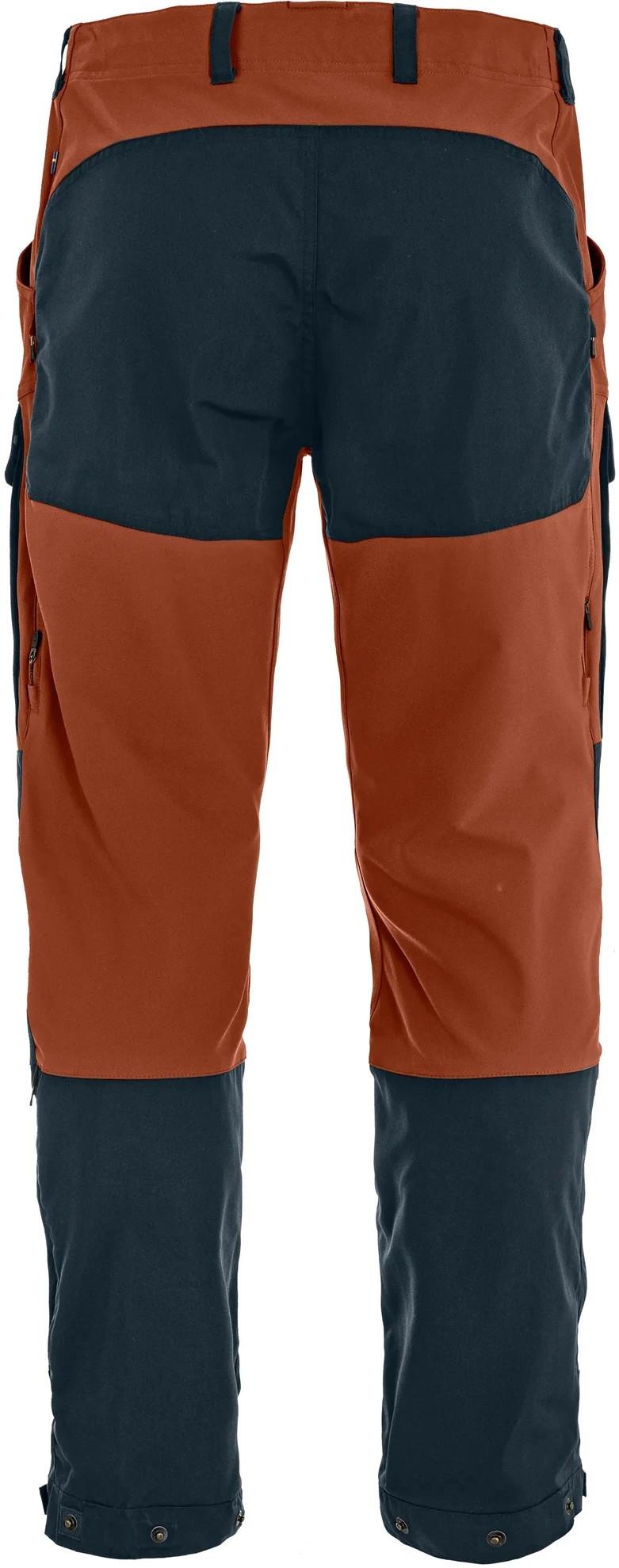 Keb Trousers, Short - Mens - dark navy / autumn leaf 1