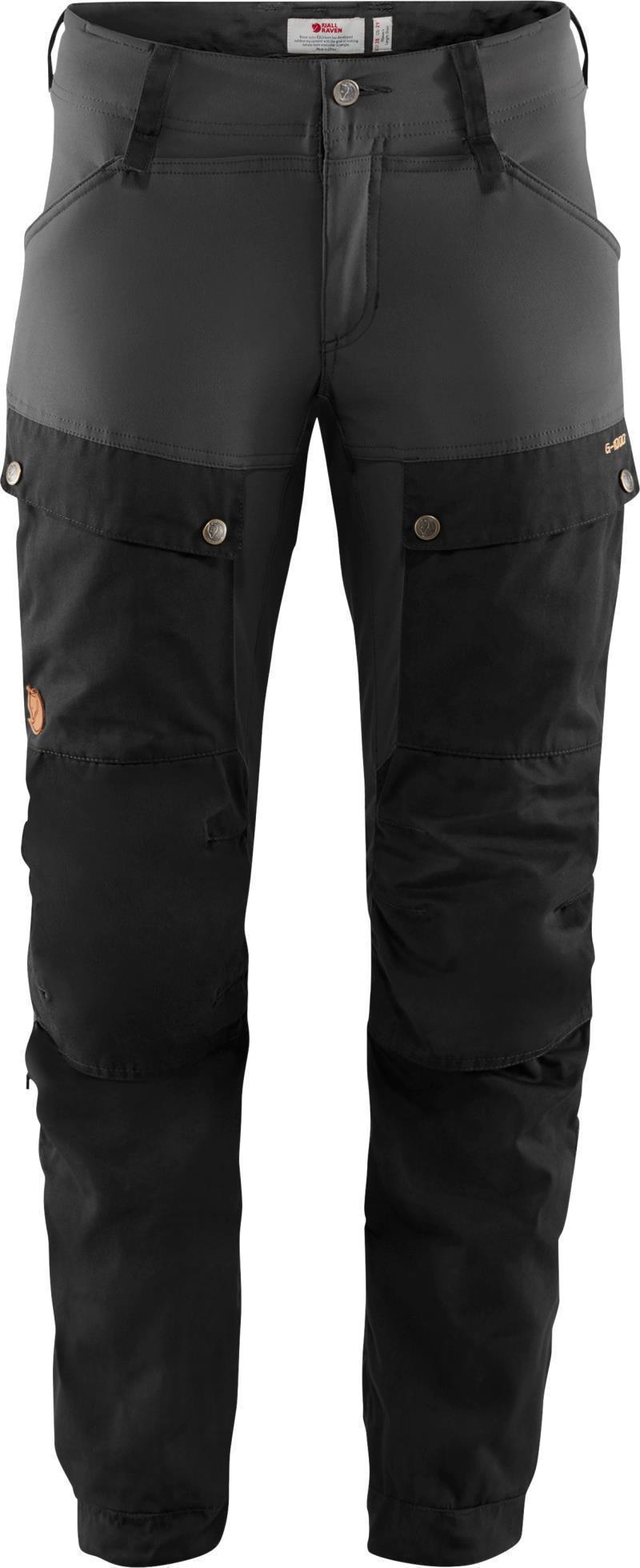 Keb Trousers, Short - Womens - Black / Stone Grey 1
