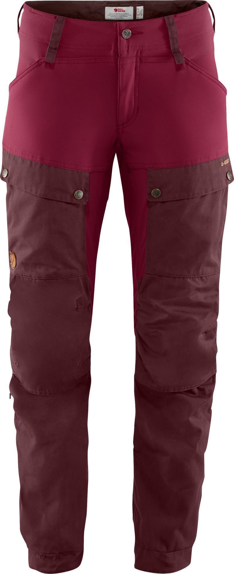 Keb Trousers, Short - Womens - dark garnet / plum 1