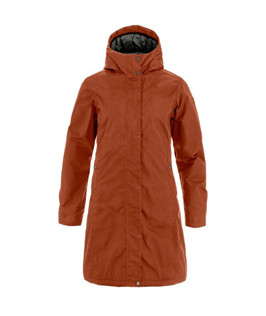 Kiruna Hydratic Padded Parka - Womens - autumn leaf 1