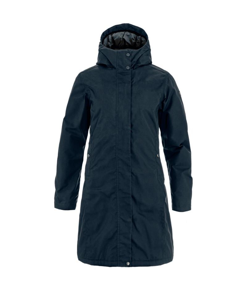 Kiruna Hydratic Padded Parka - Womens - dark navy 1