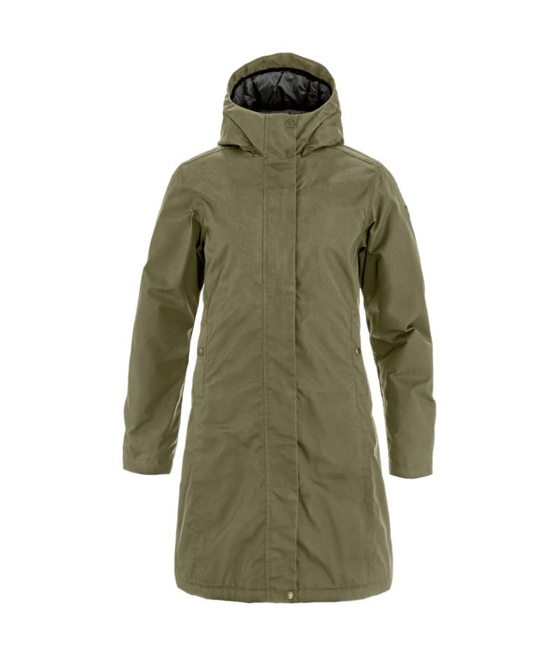 Kiruna Hydratic Padded Parka - Womens - green 1