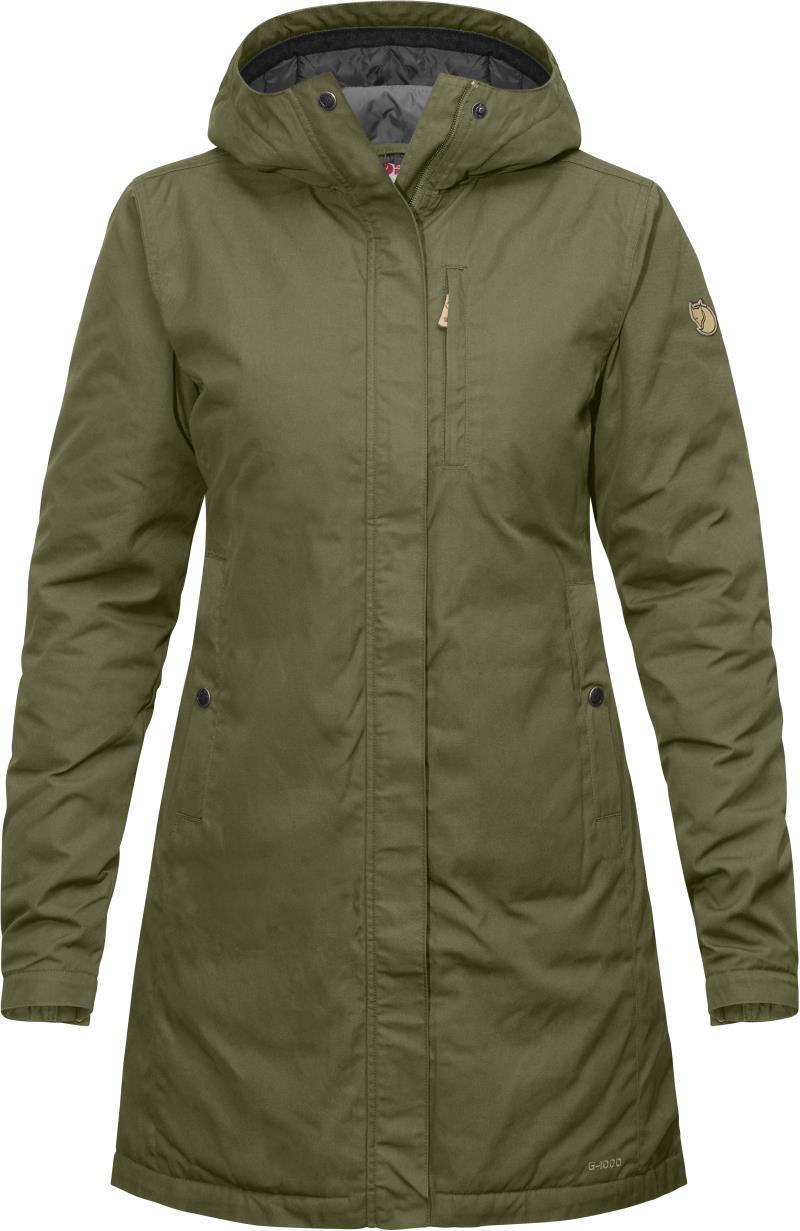 Kiruna Padded Parka - Womens - Green 1