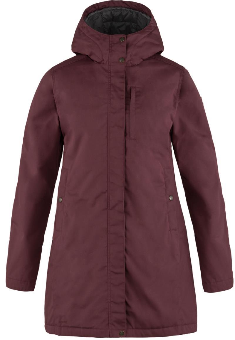 Kiruna Padded Parka - Womens - Port 1