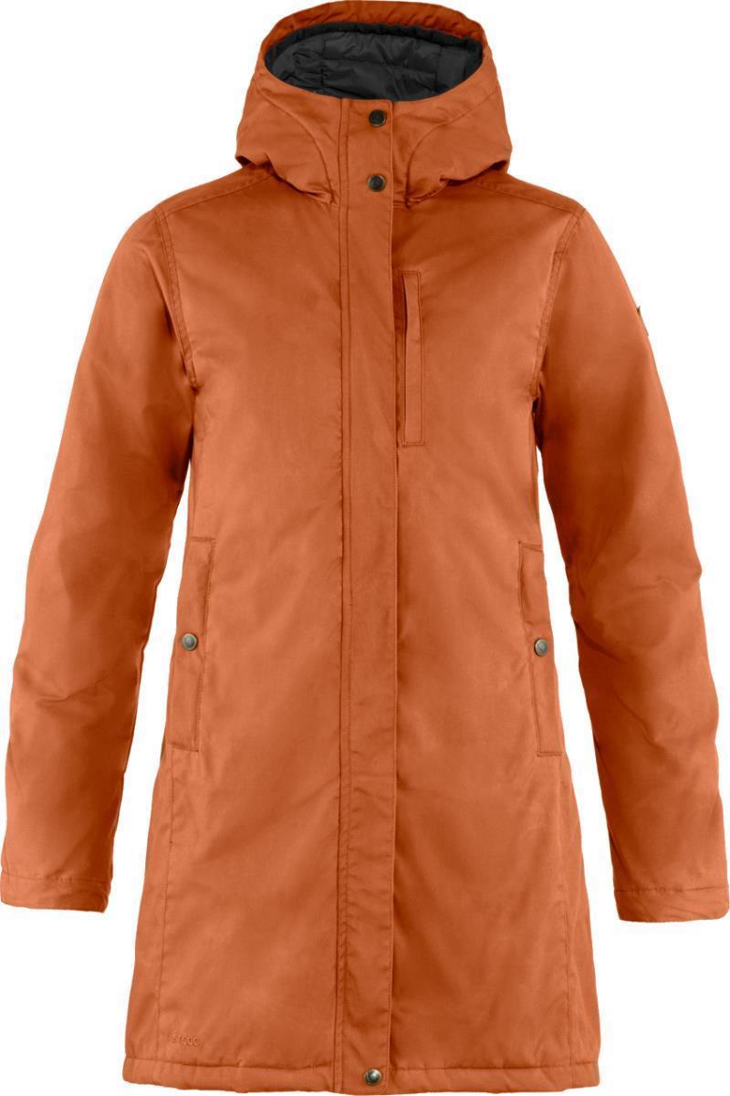 Kiruna Padded Parka - Womens - Terracotta Brown 1