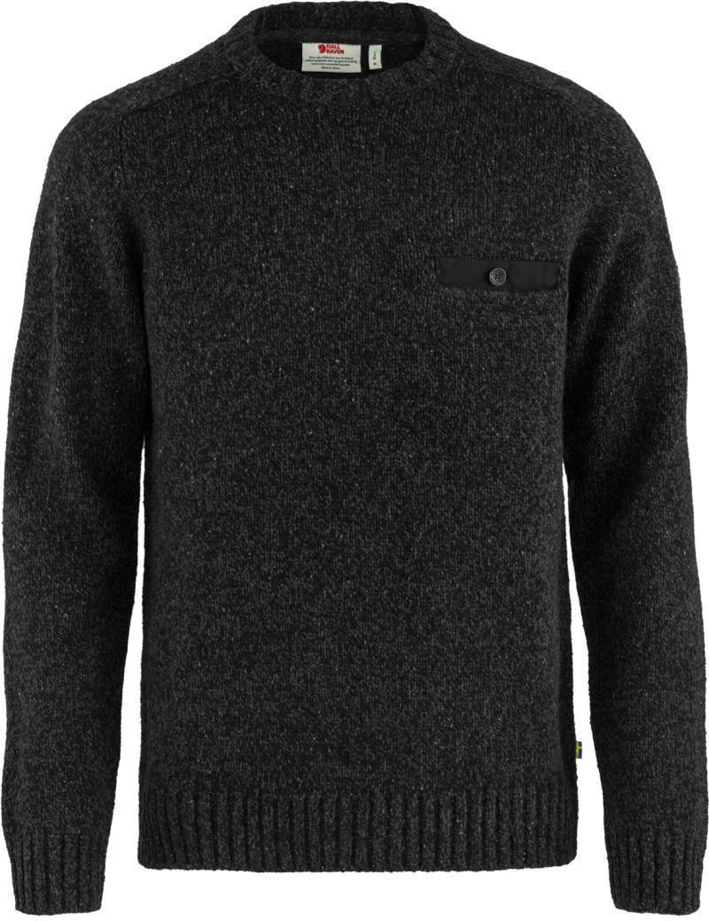 Lada Round-Neck Sweater - Mens - Black 1