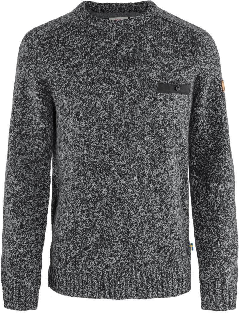 Lada Round-Neck Sweater - Mens - Grey 1