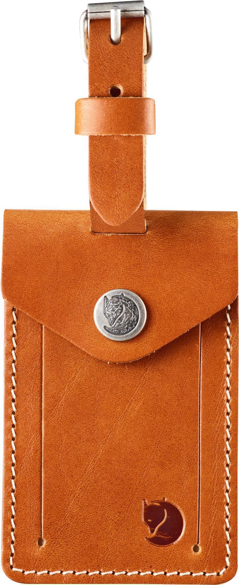 Leather Luggage Tag - Leather Cognac 1