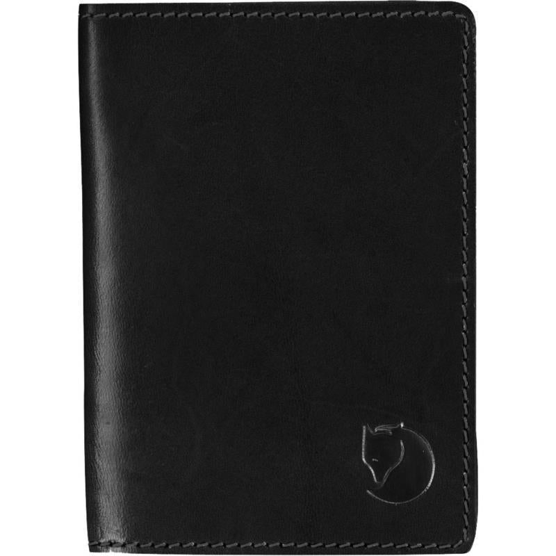 Leather Passport Cover - Black 1