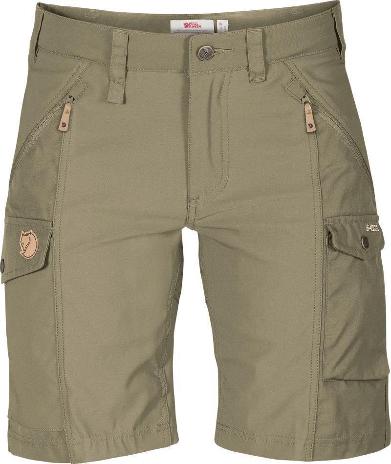 Nikka Shorts Curved - Womens - Light Olive 1