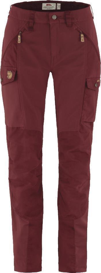 Nikka Trousers Curved - Womens - Bordeaux Red 1
