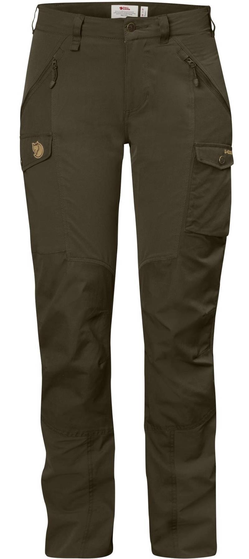 Nikka Trousers Curved - Womens - Dark Olive 1