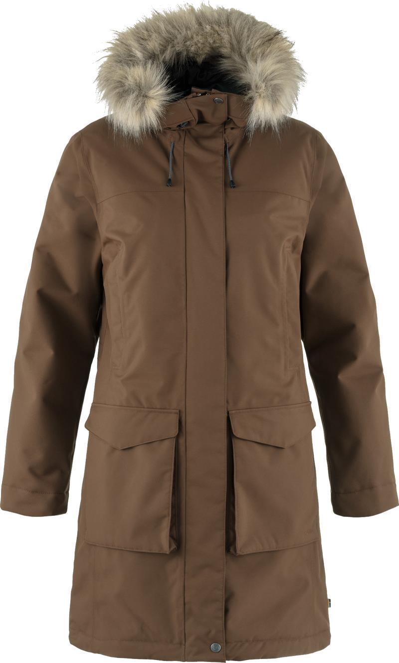 Nuuk Lite Parka - Womens - dark oak 1