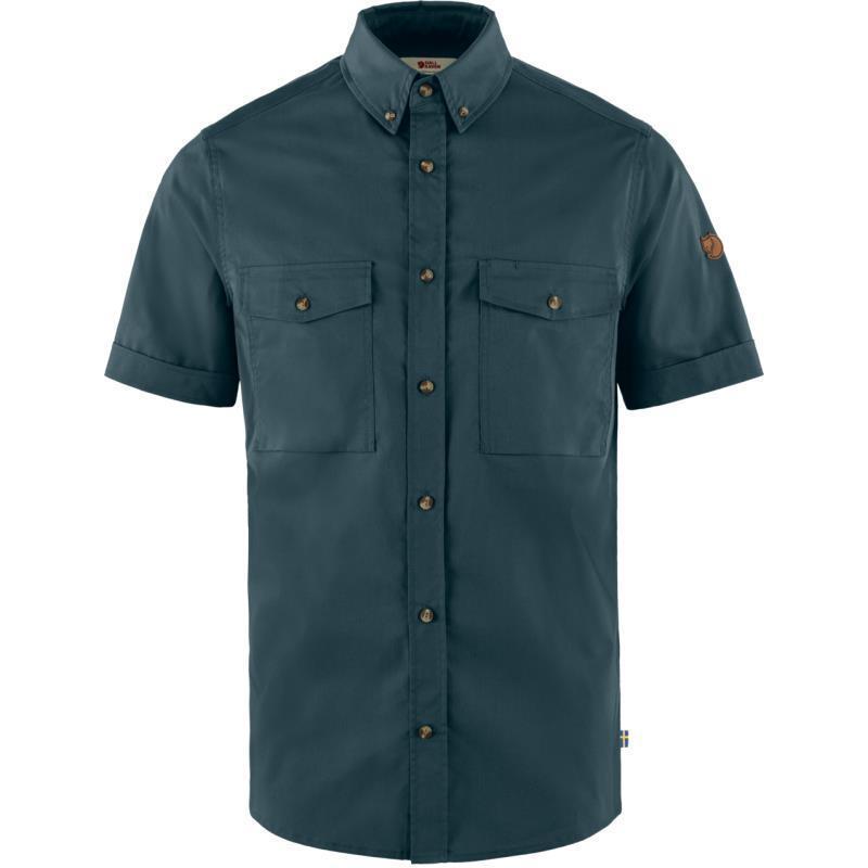 Ovik Air Stretch SS Shirt - Mens - Mountain Blue 1