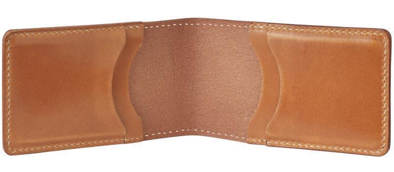Ovik Card Holder Large - Leather Cognac 3