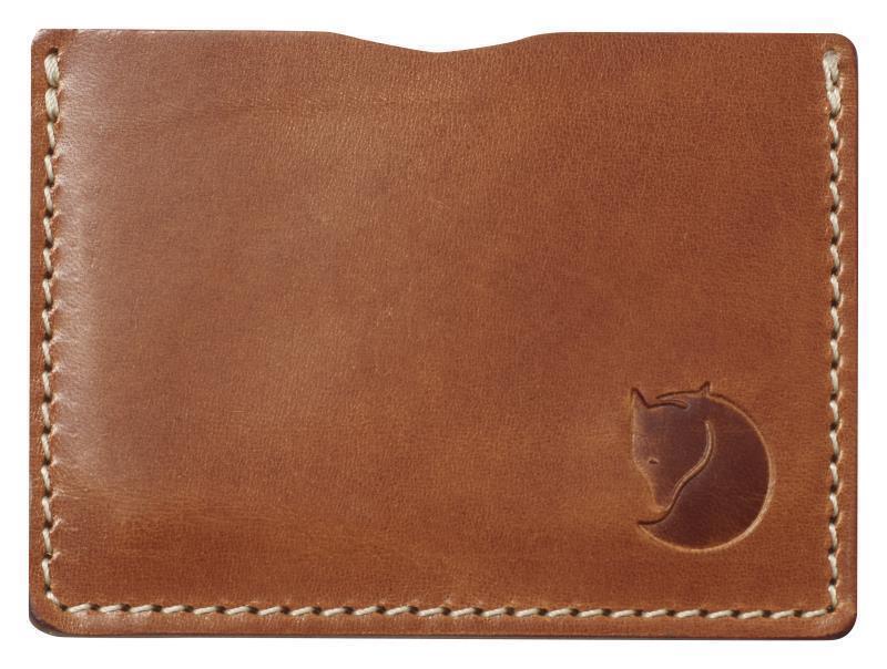 Ovik Card Holder - Leather Cognac 1