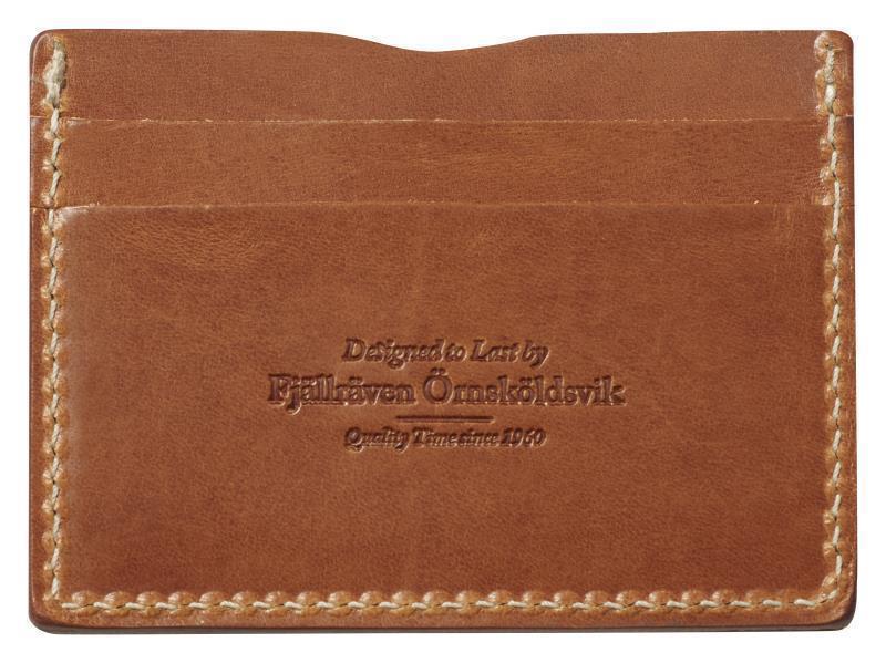 Ovik Card Holder - Leather Cognac 2