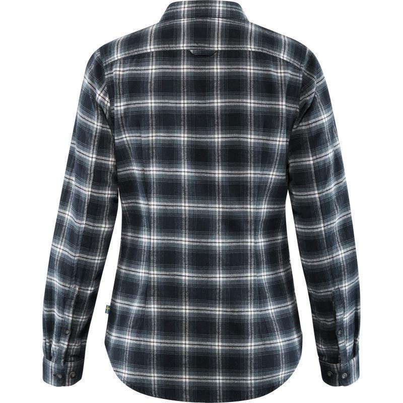 Ovik Flannel Shirt - Womens - Dark Navy 2