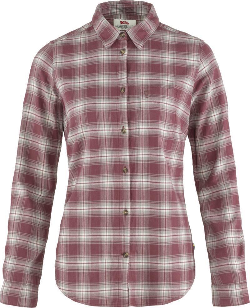 Ovik Flannel Shirt - Womens - Mesa Purple / Fog 1