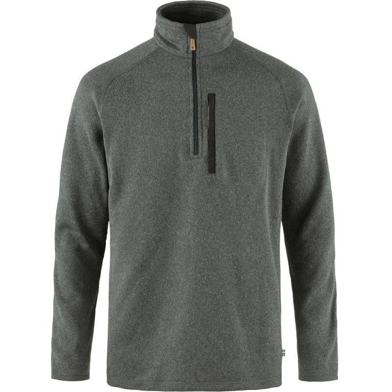 Ovik Fleece Half Zip - Mens - Dark Grey 1