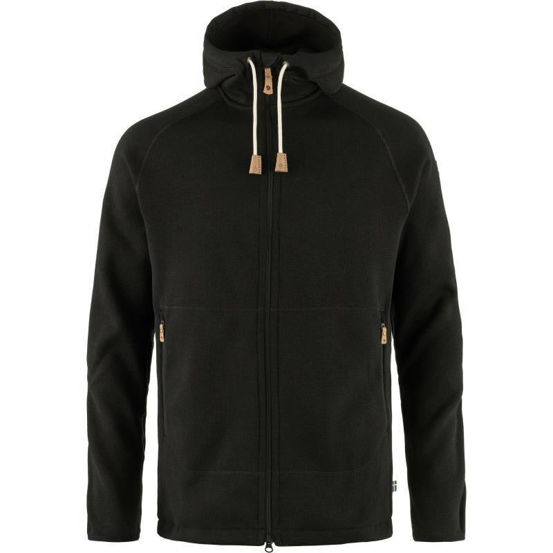 Ovik Fleece Hoodie - Mens - black 1