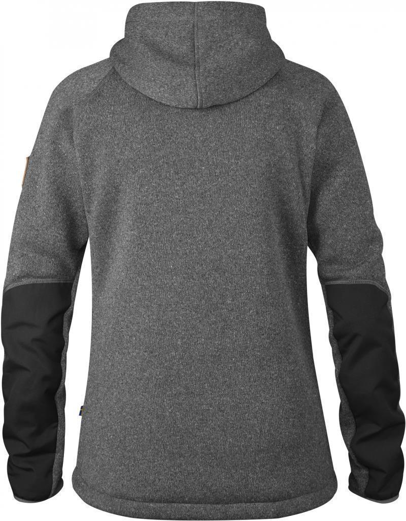 Ovik Fleece Hoodie - Womens - Dark Grey 2