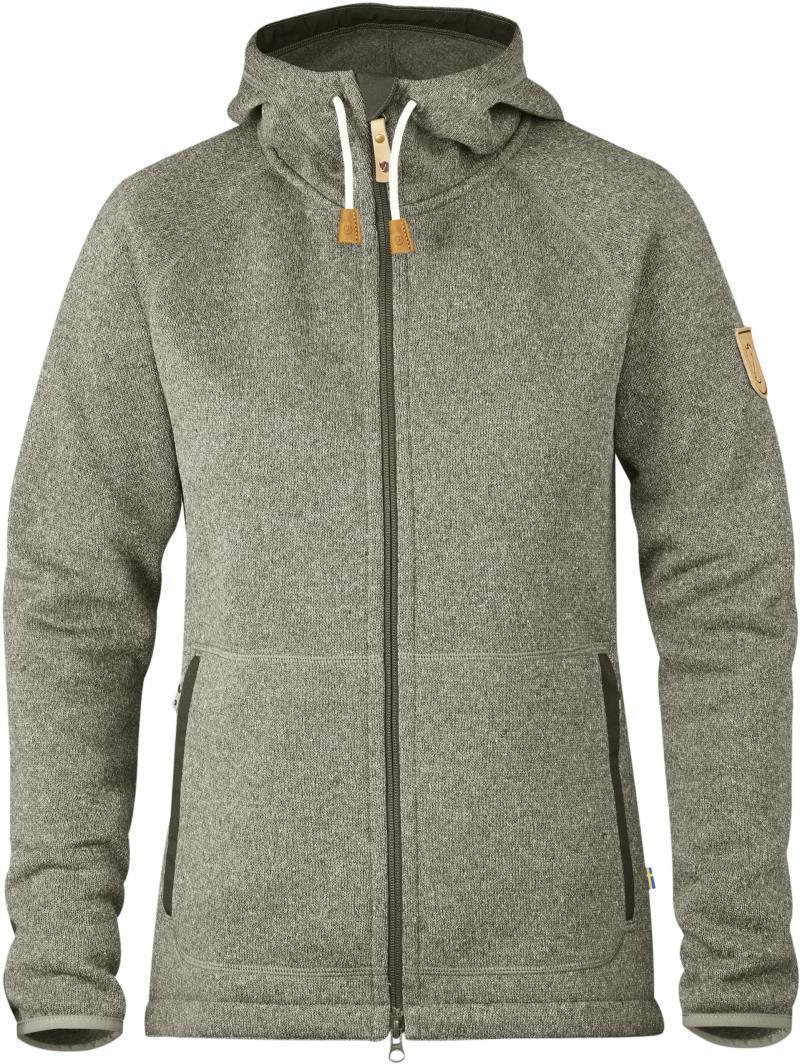 Ovik Fleece Hoodie - Womens - Fog 1