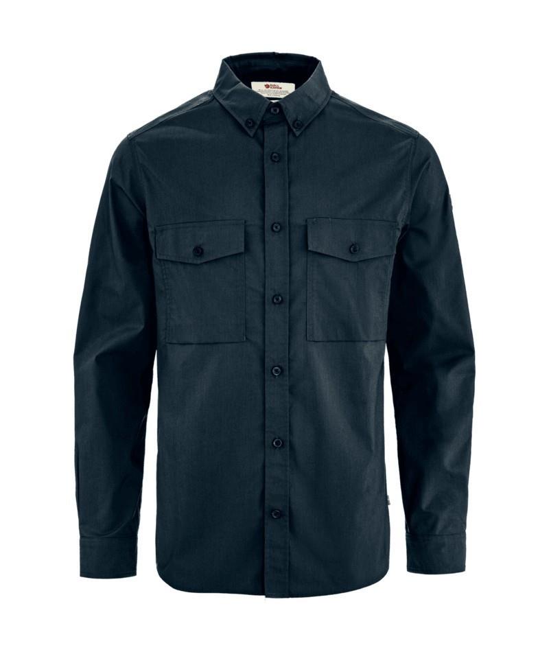 Ovik G-1000 LS Shirt - Mens - dark navy 1
