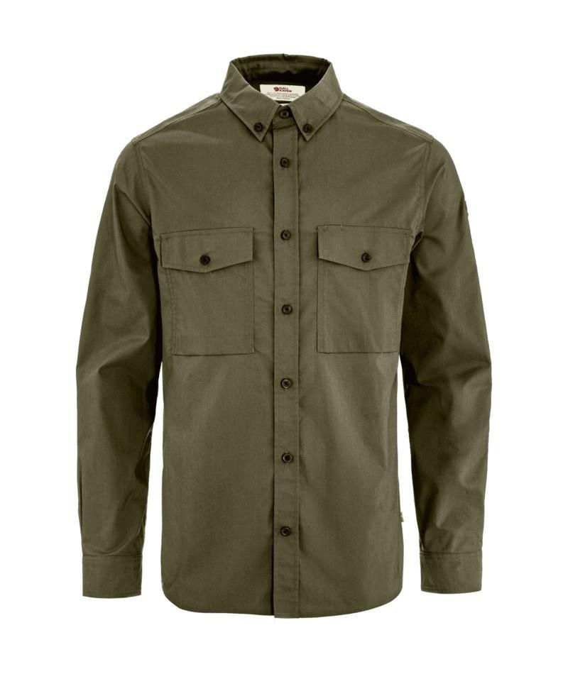 Ovik G-1000 LS Shirt - Mens - laurel green 1