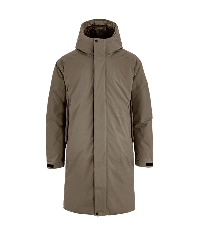 Ovik GTX Padded Parka - Mens - suede brown 1