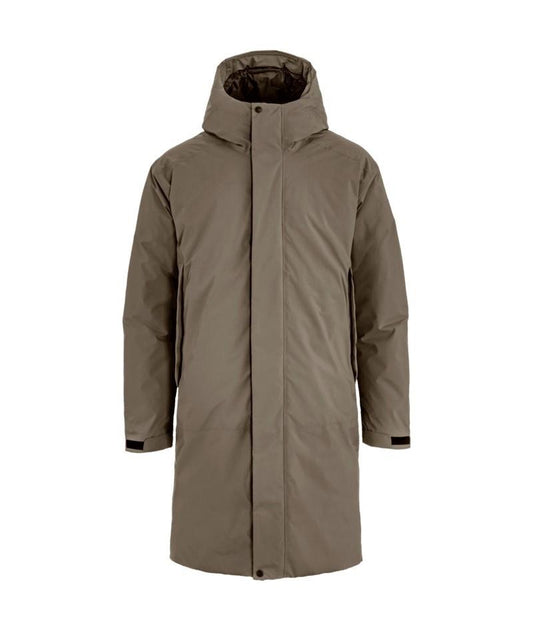 Ovik GTX Padded Parka - Mens - suede brown 1