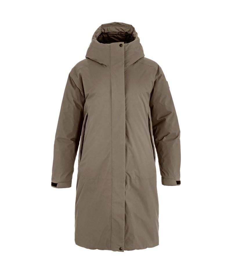 Ovik GTX Padded Parka - Womens - suede brown 1
