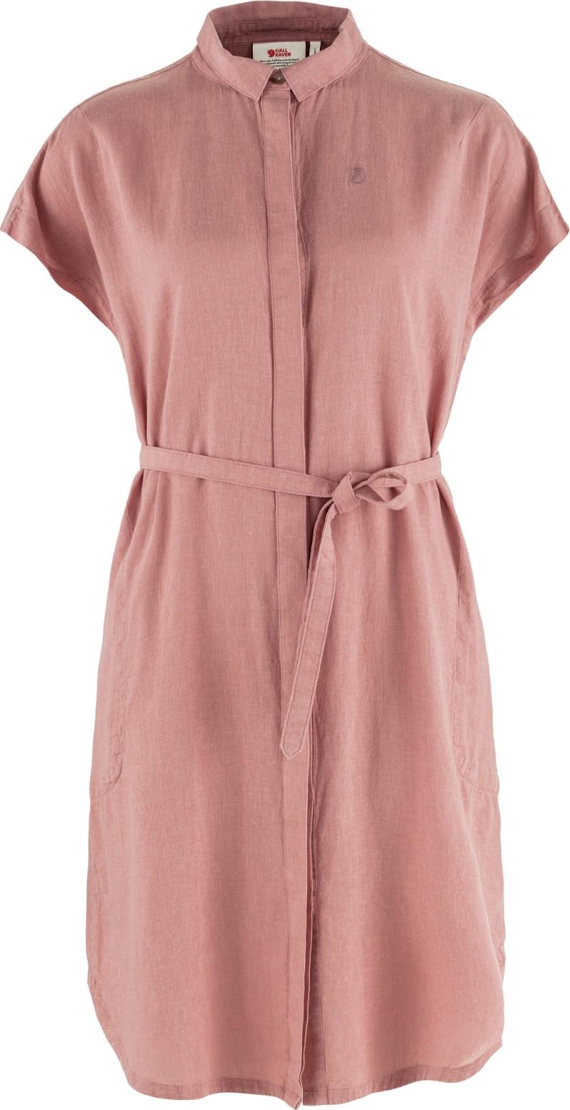 Ovik Hemp Dress - dusty rose 1