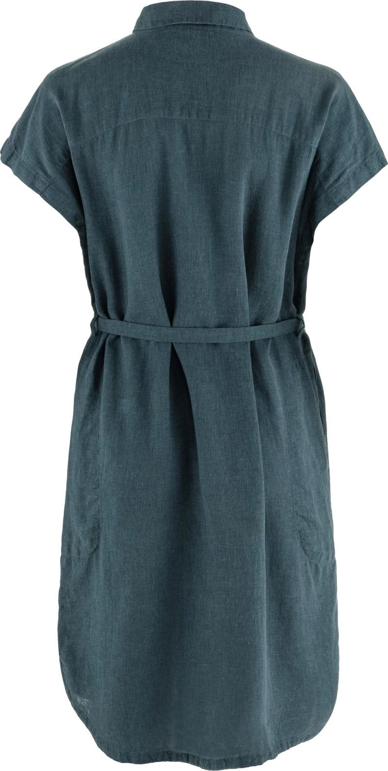 Ovik Hemp Dress - mountain blue 1