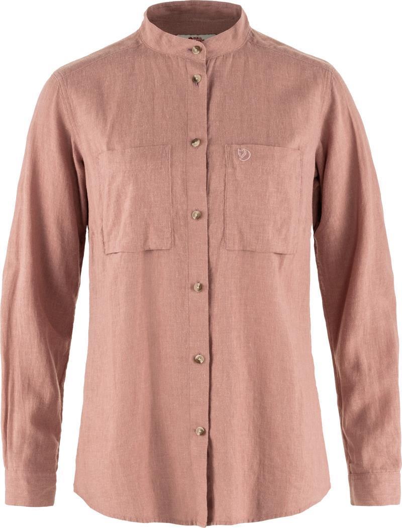 Ovik Hemp LS Shirt - Womens - Dusty Rose 1