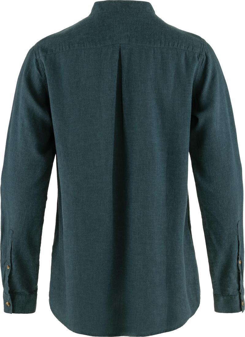 Ovik Hemp LS Shirt - Womens - Mountain Blue 2