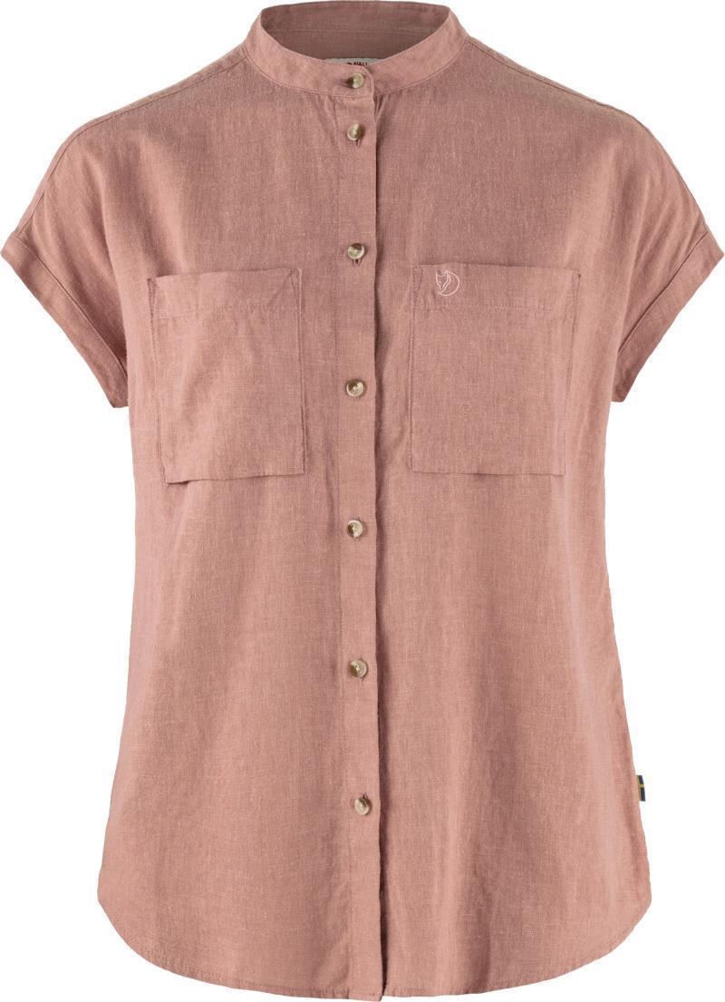 Ovik Hemp SS Shirt - Womens - Dusty Rose 1