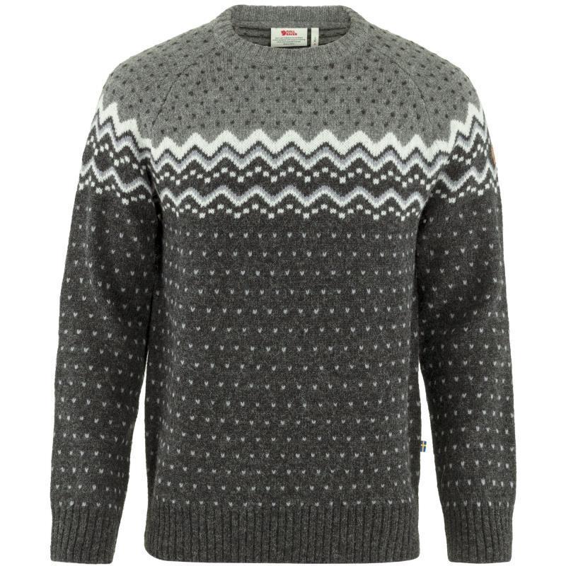 Ovik Knit Sweater - Mens - dark grey / grey 1