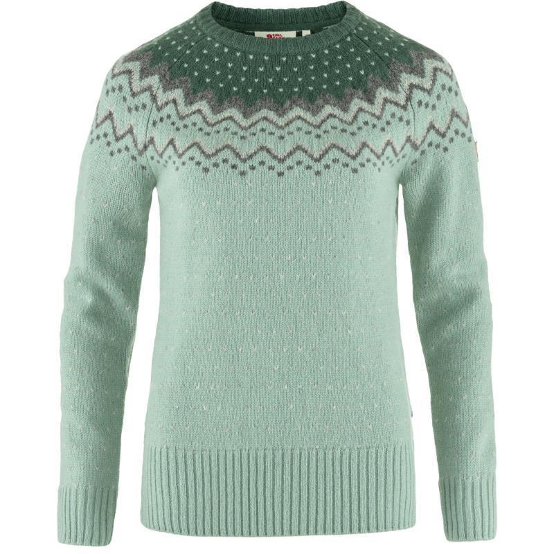Ovik Knit Sweater - Womens - Misty Green / Deep Patina 1