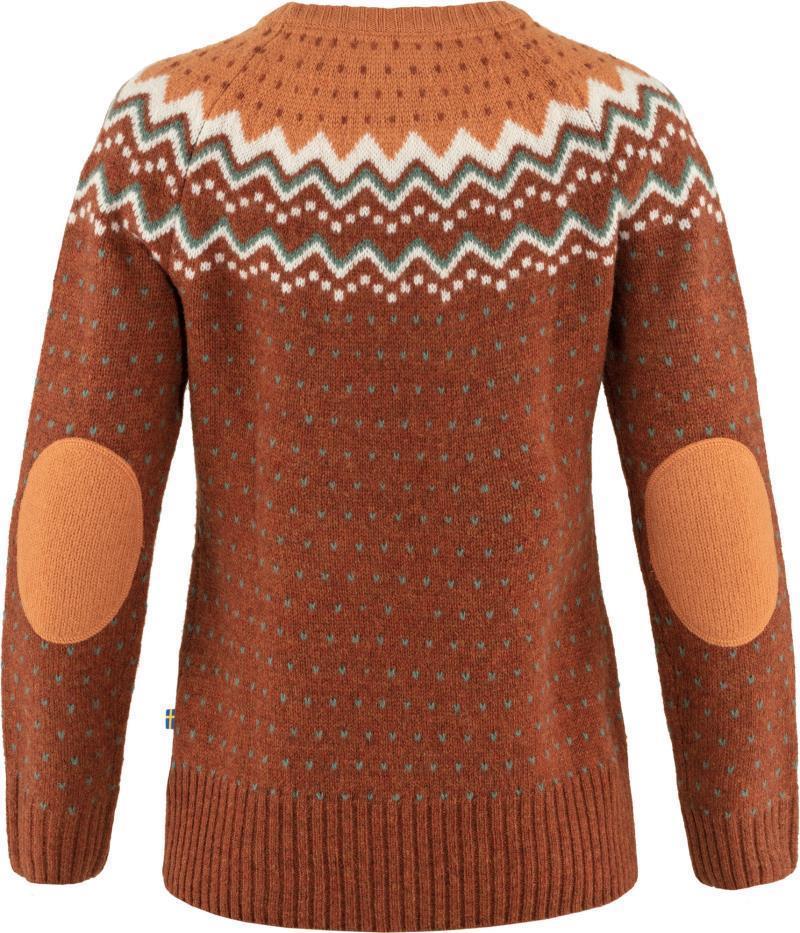 Ovik Knit Sweater - Womens - autumn leaf / desert brown 1