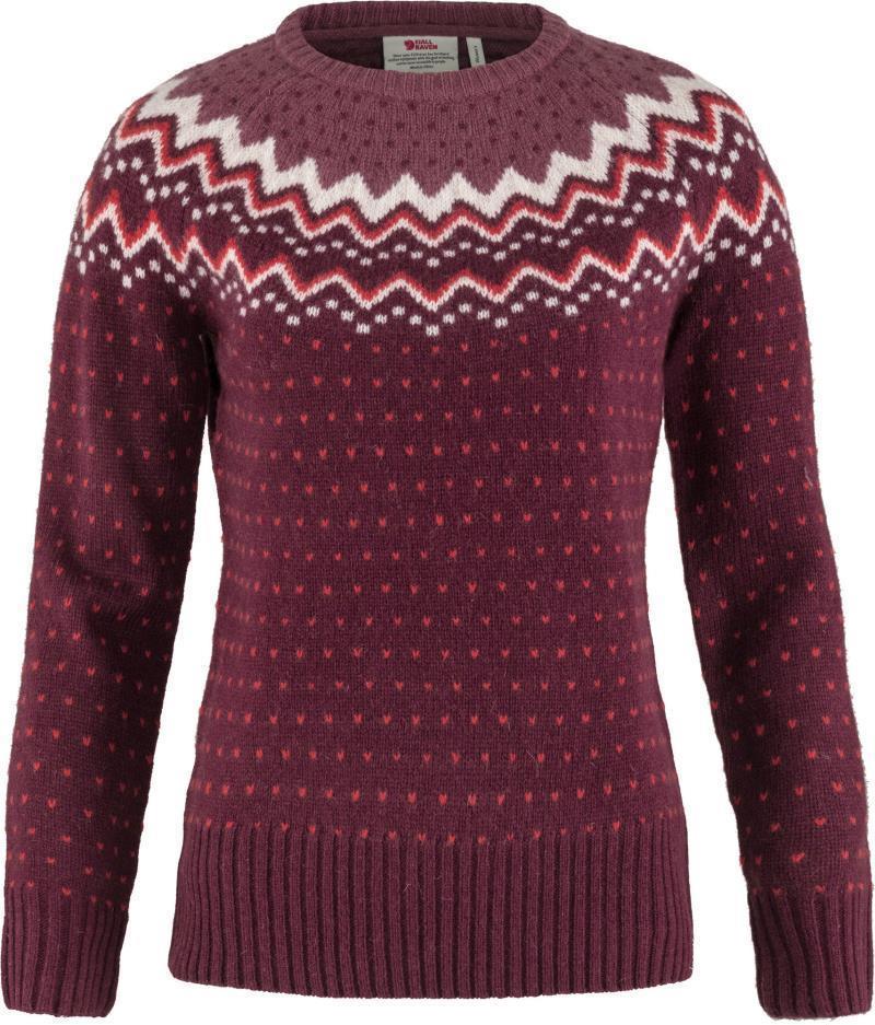 Ovik Knit Sweater - Womens - dark garnet 1