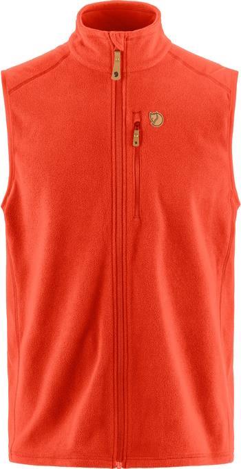Ovik Lite Fleece Vest - Mens - Flame Orange 1