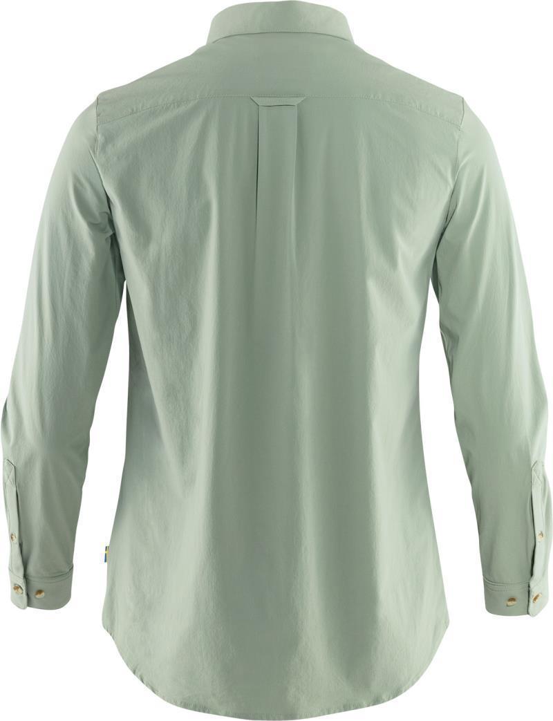 Ovik Lite LS Shirt - Womens - Sage Green 2