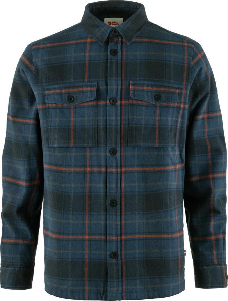 Ovik Lite Padded Shirt - Mens - Dark Navy / Indigo Blue 1