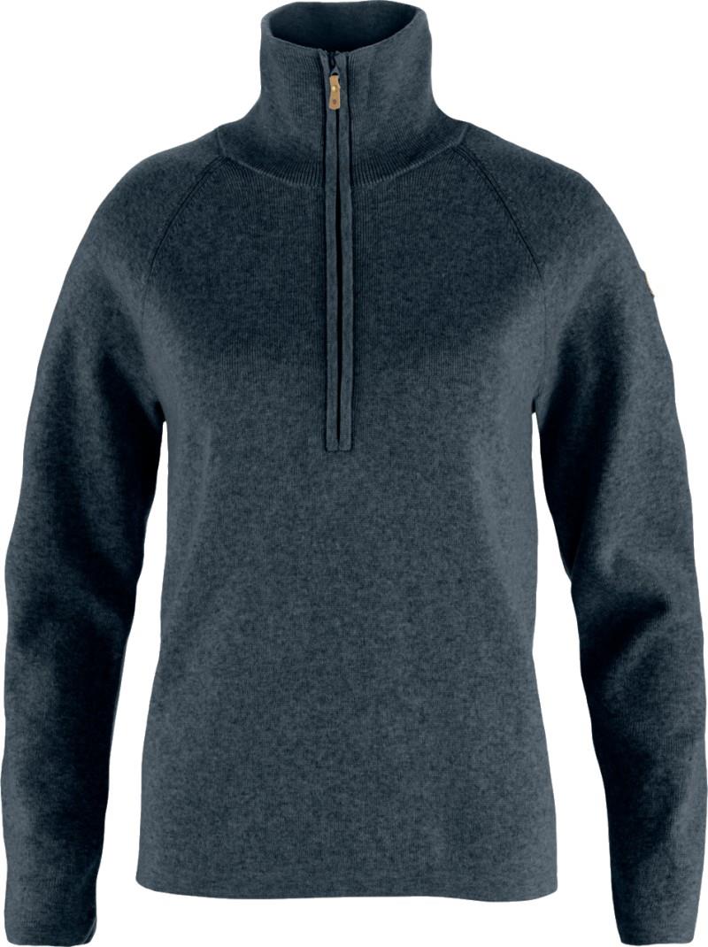 Ovik Lite half Zip - Womens - dark navy 1