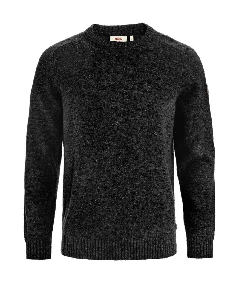 Ovik Neps Knit Sweater - Mens - black 1
