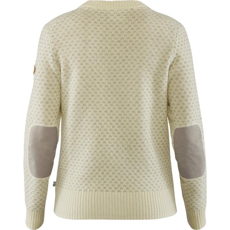 Ovik Nordic Sweater - Womens - Chalk White 2